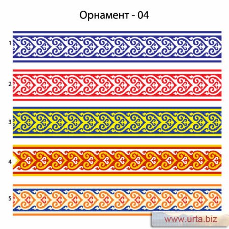 Мезенская роспись ленточный орнамент