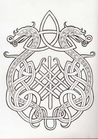 Дракон Celtic Knotwork