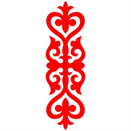 Казахские узоры