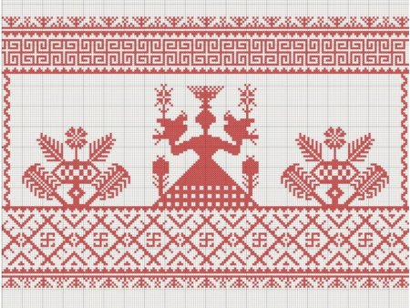 Вышивка славянских оберегов схемы Макошь
