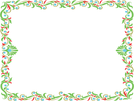 Рамка в русском народном стиле