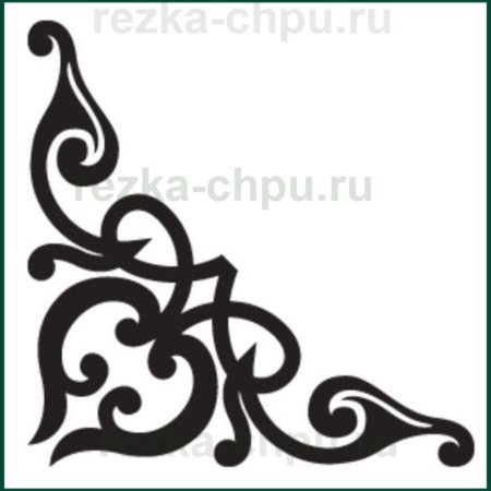 Казахский орнамент угловой