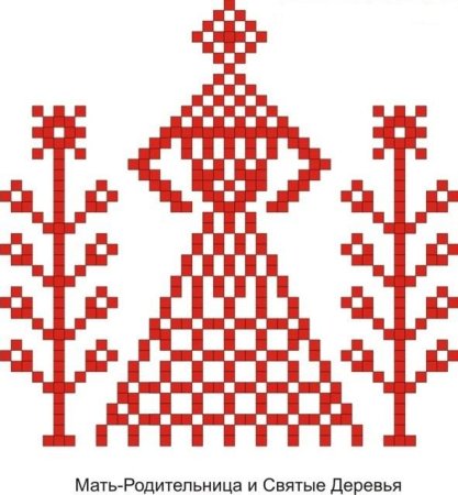 Белорусский орнамент птицы
