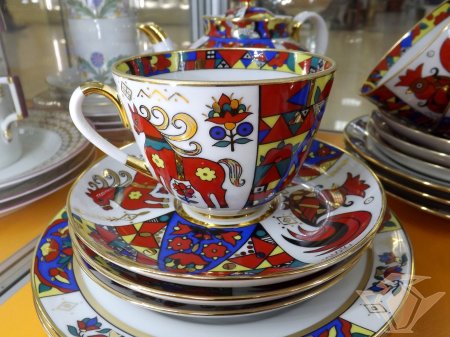 Сервиз ИФЗ народные узоры
