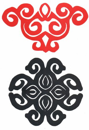 Орнаменты кыргызские