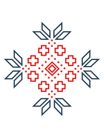 Белорусский рисунок орнамент