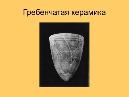 Ямочно-гребенчатая керамика неолита
