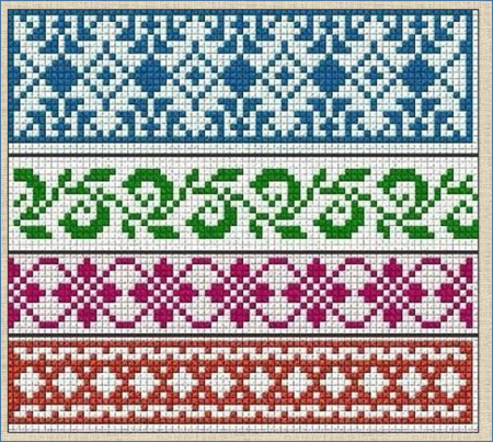 Узоры Fair Isle