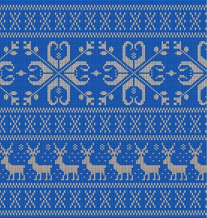 Многоцветные жаккардовые узоры