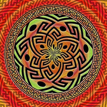 Свастичная Мандала