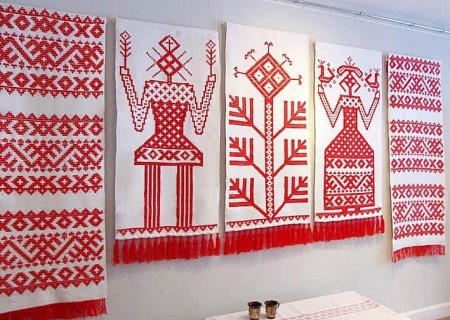 Вепсы Карелия орнамент