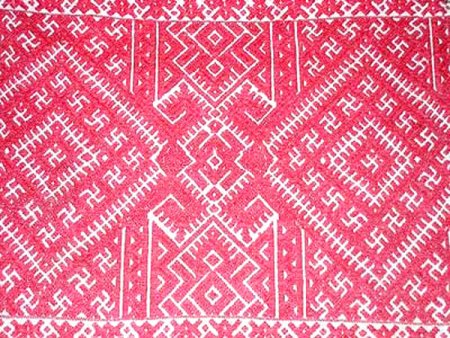 Гангур орнамент народной вышивки Славянского населения Кубани