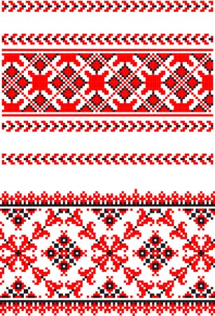 Рушник белорусский орнамент
