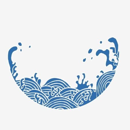 Водный китайский орнамент