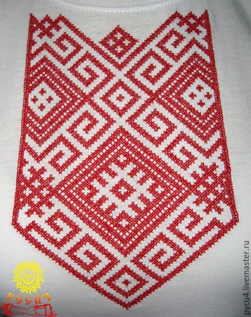 Белорусский орнамент Орепей репейник