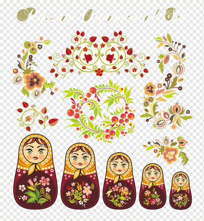 Узоры для росписи матрешек