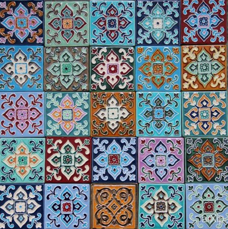 Плитка azulejo марокканский стиль