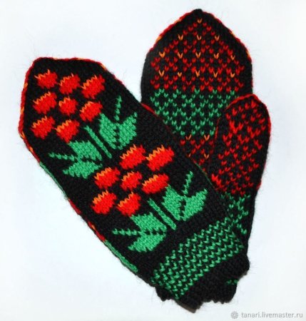 Орнаменты для рукавиц