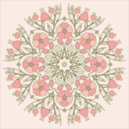 «Botanical Art» шиповник