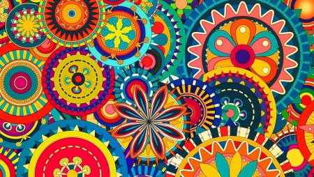 Этно орнамент Мексика