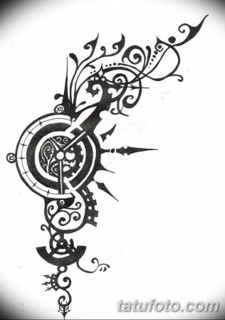 Стимпанк тату