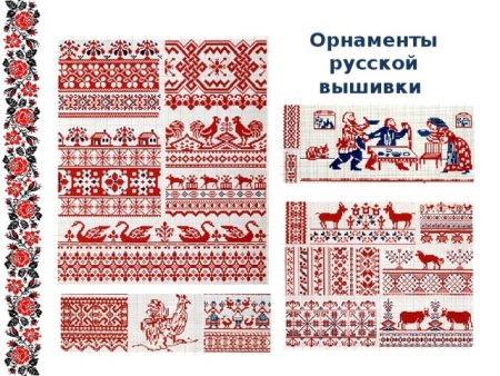 Орнамент русского народного костюма