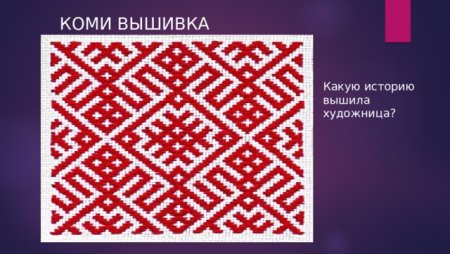 Коми-Пермяцкий орнамент Перна