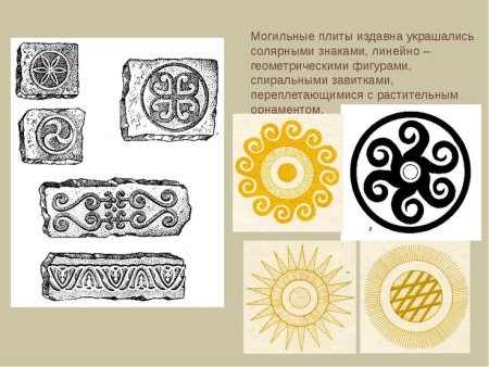 Солярные орнаменты древних славян