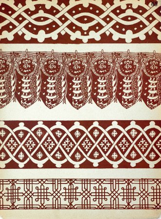 Великорусские узоры из коллекции Далматова