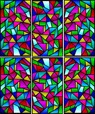 Vitrage Mosaic pattern