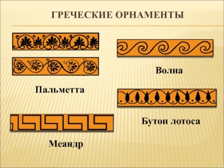 Пальметта орнамент древний Рим