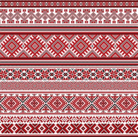 Белорусский рушник вектор