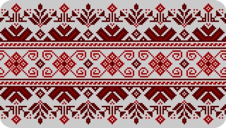 Кубанский рушник вектор