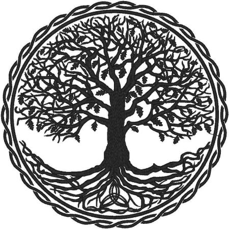 "Tree of Life" ("дерево жизни") by degree