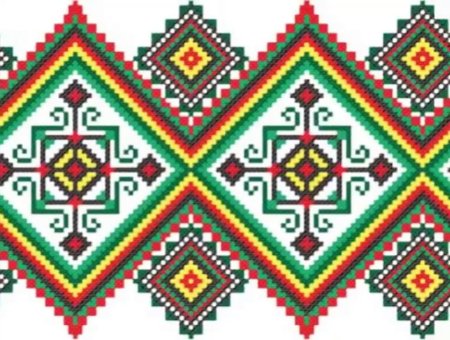 Национальный узор Башкирии
