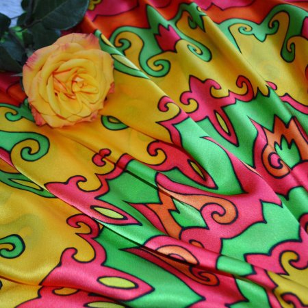 Татарский платок с орнаментом