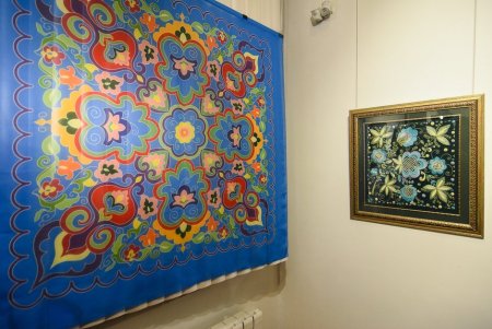 Татарский платок с орнаментом