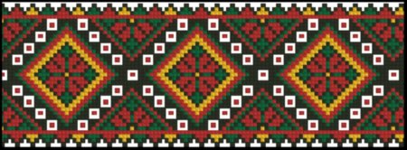 Башкирский орнамент килим