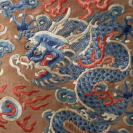 Ткань с китайским орнаментом (47 фото)