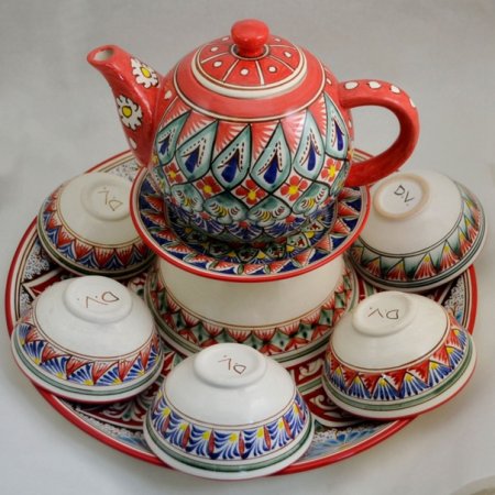 Кунгурская керамика сервиз чайный