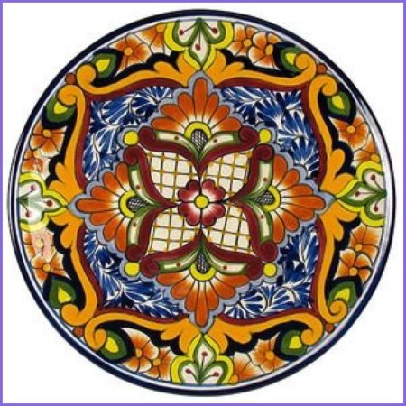 Мексиканские тарелки Талавера