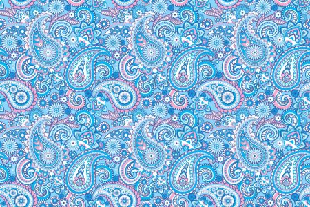 Индийский орнамент огурец пейсли