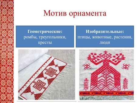 Мотив часть орнамента