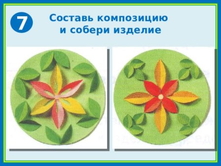 Цветочная композиция 2 класс технология