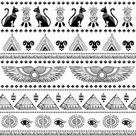 Орнамент египетский с животными (38 фото)