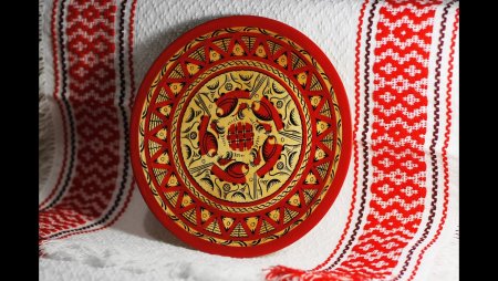 Славянская Мезенская роспись