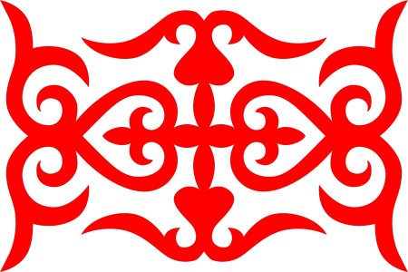 Татарский Башкирский орнамент