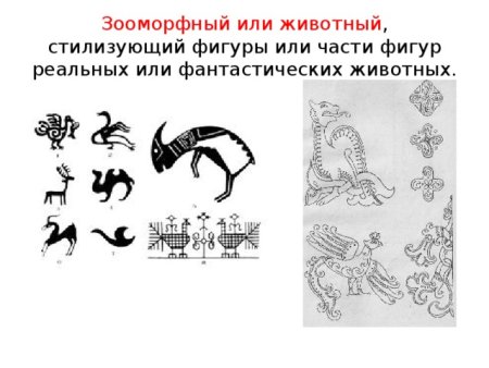 Зооморфный орнамент древнего Египта