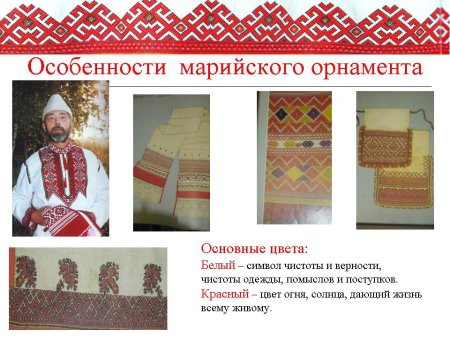Национальный орнамент марийцев