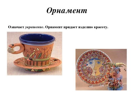 Орнамент на посуде математика